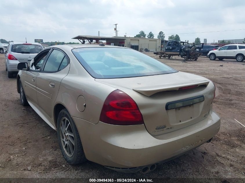 2005 Pontiac Grand Prix Gtp VIN: 2G2WR524751144531 Lot: 39494363