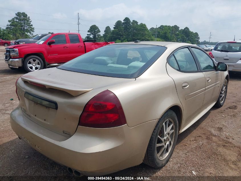 2005 Pontiac Grand Prix Gtp VIN: 2G2WR524751144531 Lot: 39494363