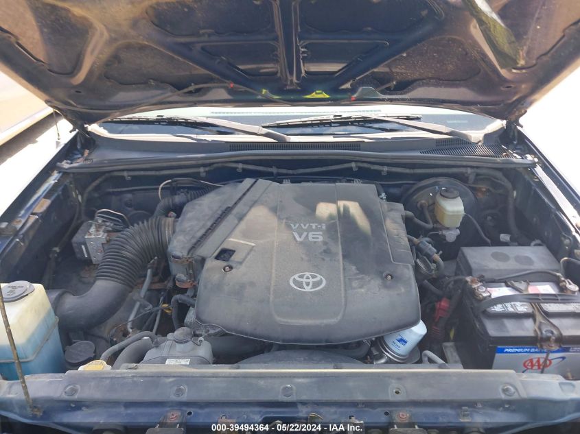 2005 Toyota Tacoma Base V6 VIN: 5TELU42N75Z096637 Lot: 39494364