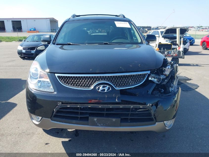 2010 Hyundai Veracruz Limited VIN: KM8NU4CC2AU135316 Lot: 39494368