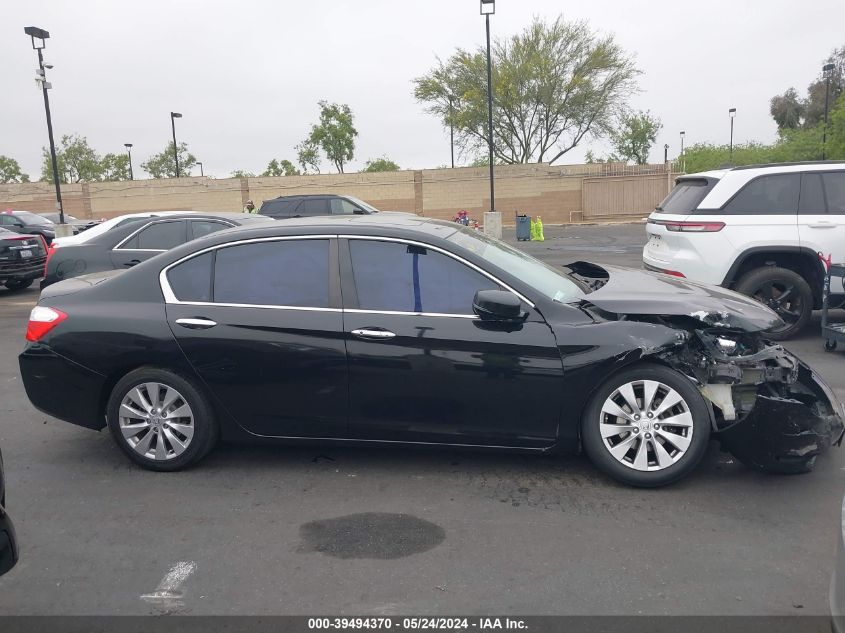 2014 Honda Accord Ex VIN: 1HGCR2F7XEA122290 Lot: 39494370