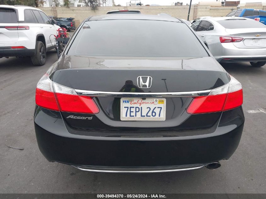 2014 Honda Accord Ex VIN: 1HGCR2F7XEA122290 Lot: 39494370