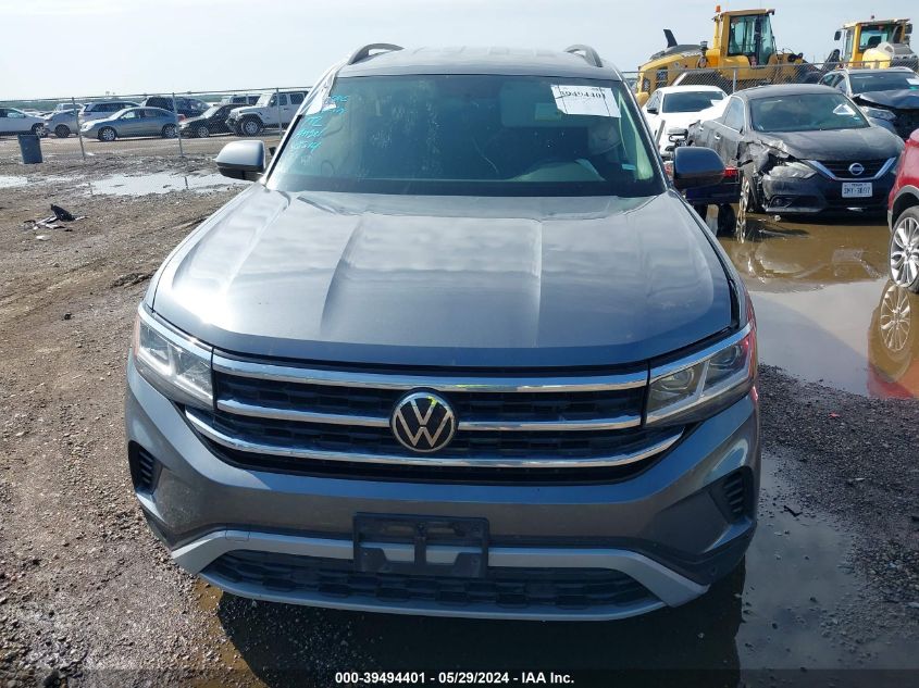 2021 Volkswagen Atlas 3.6L V6 Se W/Technology VIN: 1V2HR2CA5MC577893 Lot: 39494401