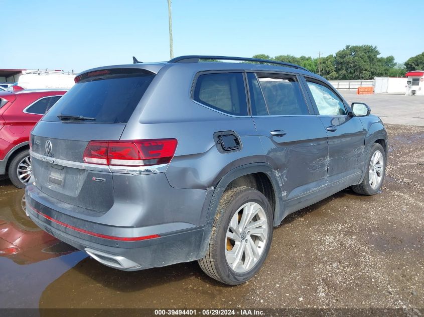 2021 Volkswagen Atlas 3.6L V6 Se W/Technology VIN: 1V2HR2CA5MC577893 Lot: 39494401