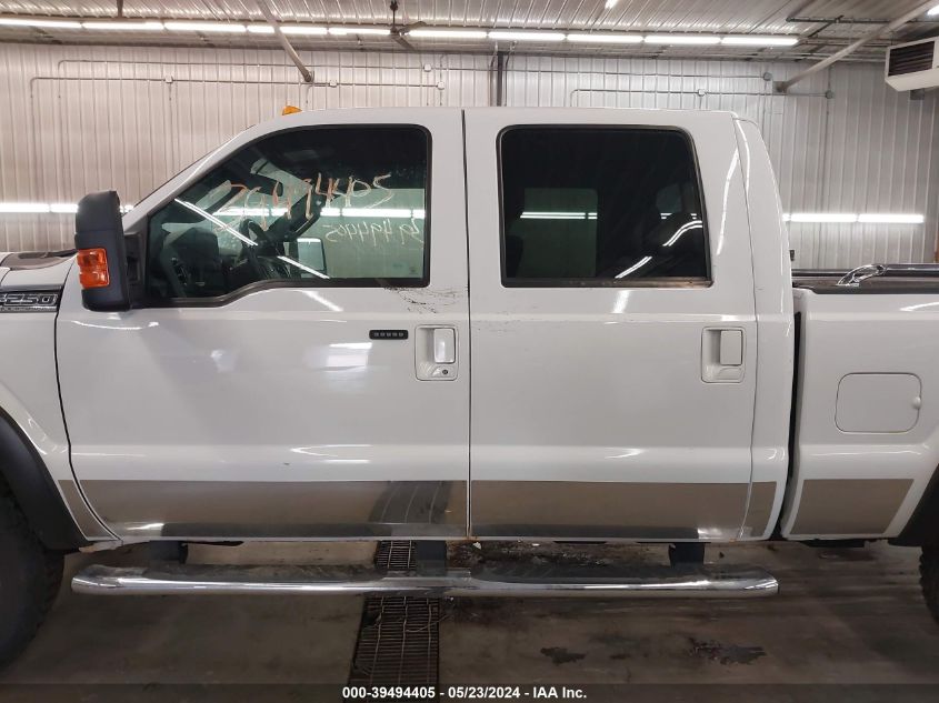 2012 Ford F-250 Lariat VIN: 1FT7W2B68CEC76749 Lot: 39494405