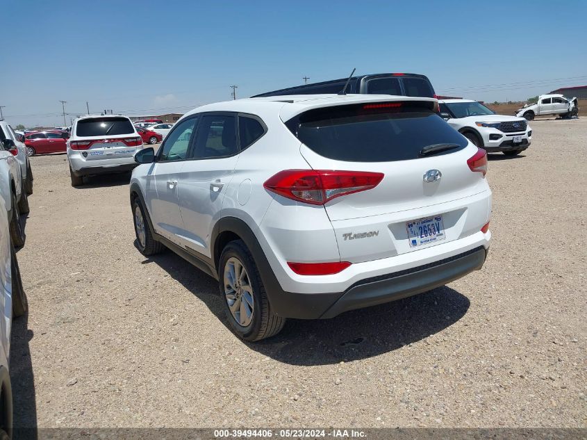 2018 Hyundai Tucson Se VIN: KM8J23A41JU689442 Lot: 39494406