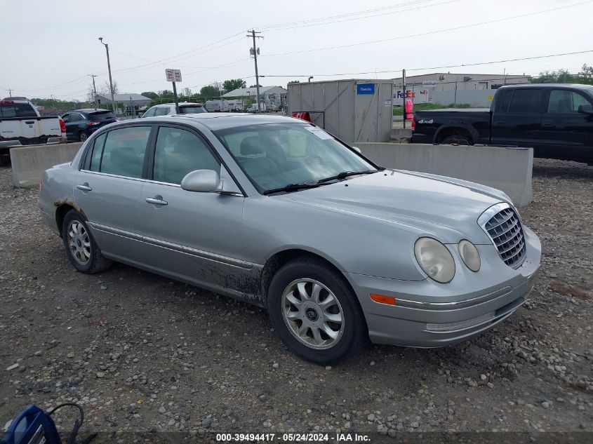 2004 Kia Amanti VIN: KNALD124245036981 Lot: 39494417