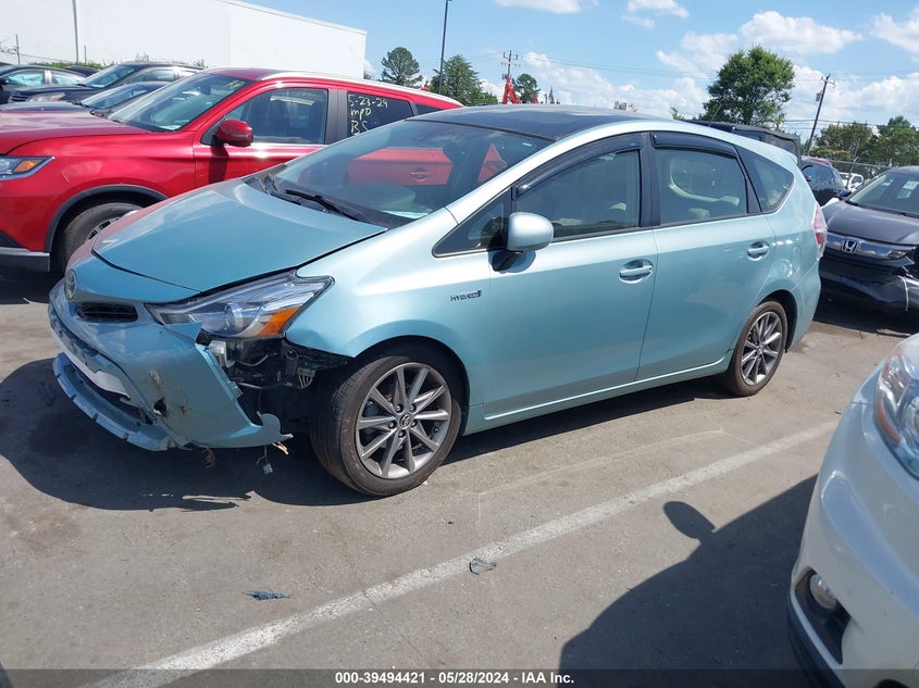 2015 Toyota Prius V VIN: JTDZN3EU2FJ029752 Lot: 39494421