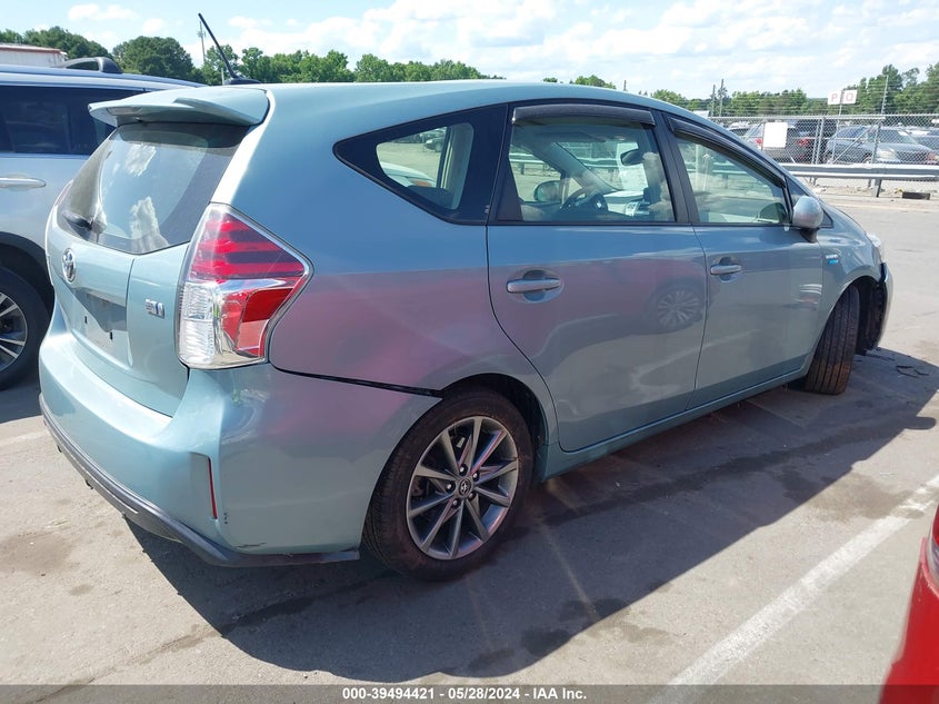 2015 Toyota Prius V VIN: JTDZN3EU2FJ029752 Lot: 39494421