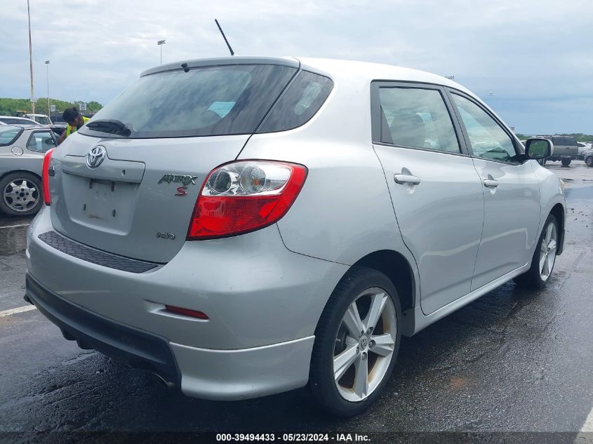 2009 Toyota Matrix S VIN: 2T1LE40E79C007810 Lot: 39494433