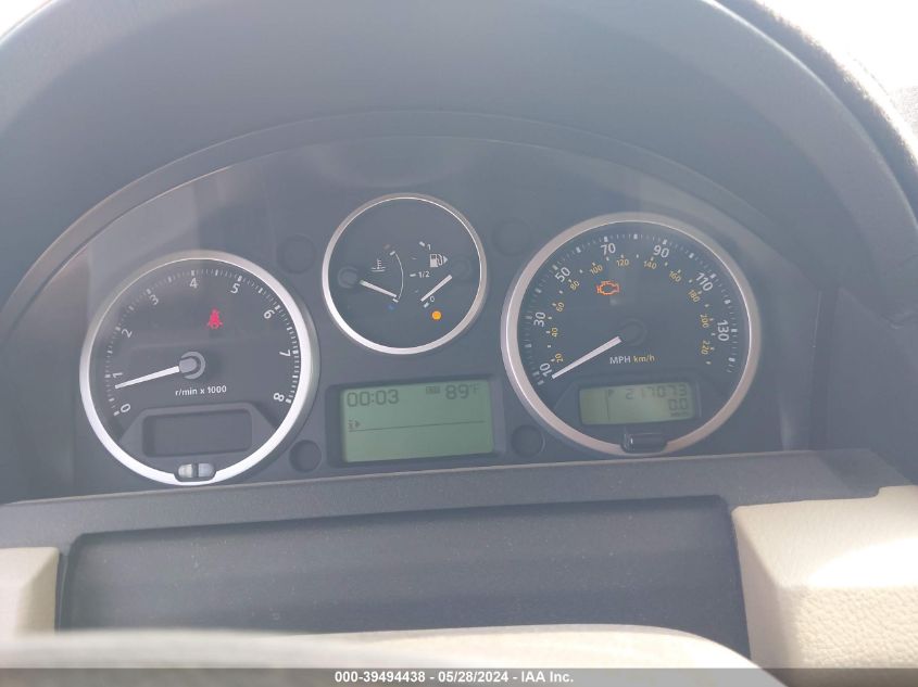 2009 Land Rover Lr3 VIN: SALAG254X9A495315 Lot: 39494438