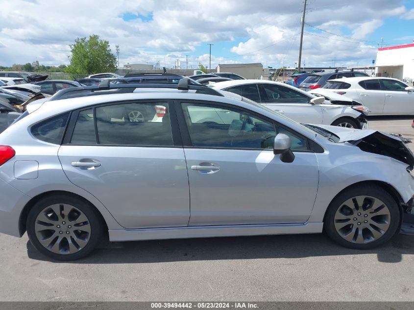 2014 Subaru Impreza 2.0I Sport Premium VIN: JF1GPAL69E8273467 Lot: 39494442
