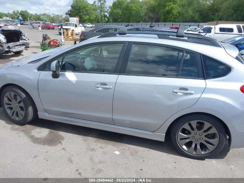 2014 Subaru Impreza 2.0I Sport Premium VIN: JF1GPAL69E8273467 Lot: 39494442