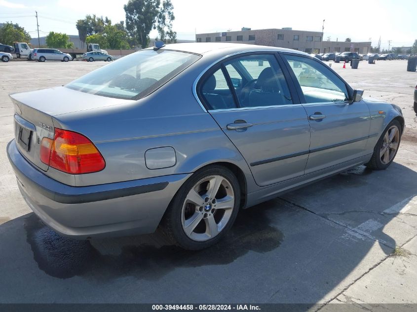 2005 BMW 330I VIN: WBAEV53475KM39725 Lot: 39494458