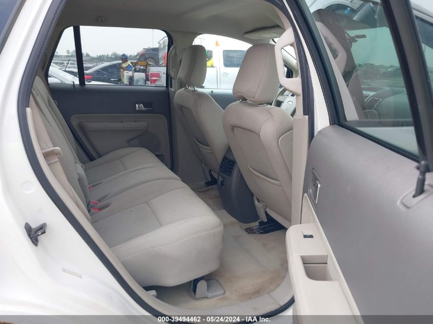 2010 Ford Edge Sel VIN: 2FMDK4JC0ABB01434 Lot: 39494462