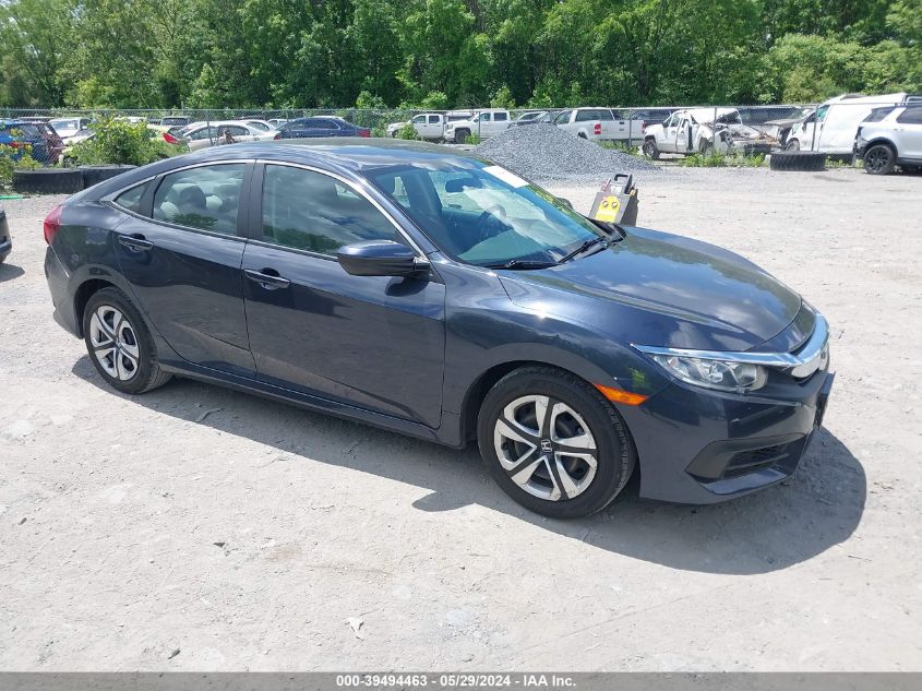 2018 Honda Civic Lx VIN: 2HGFC2F55JH578092 Lot: 39494463