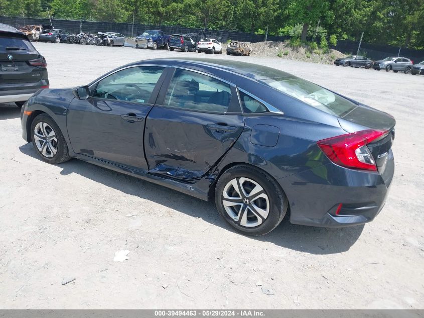 2018 Honda Civic Lx VIN: 2HGFC2F55JH578092 Lot: 39494463