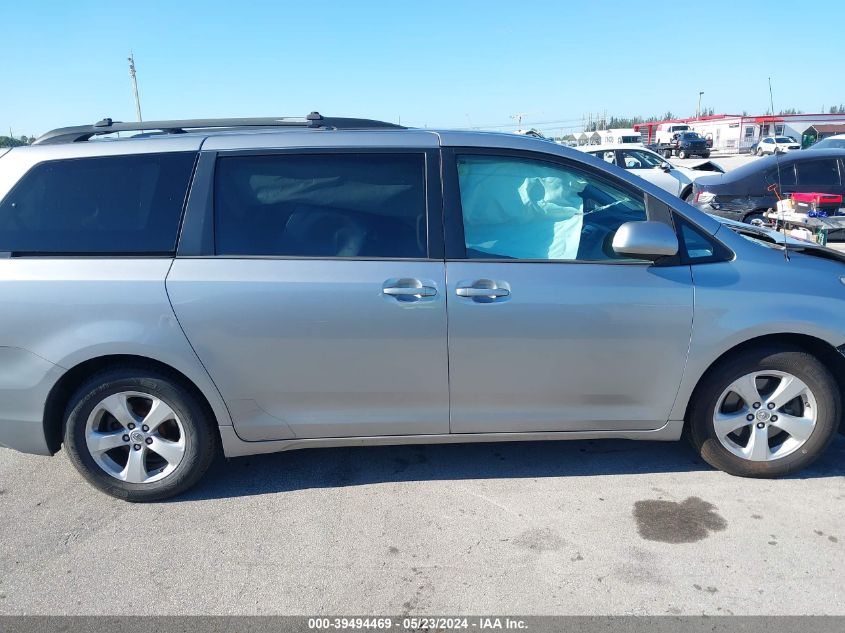 2013 Toyota Sienna Le V6 8 Passenger VIN: 5TDKK3DC7DS352682 Lot: 39494469