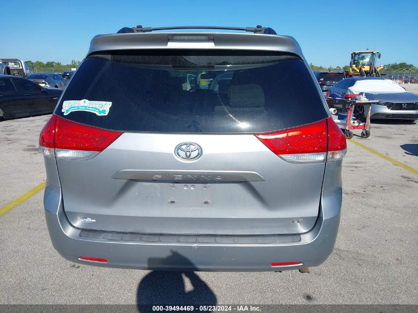 2013 Toyota Sienna Le V6 8 Passenger VIN: 5TDKK3DC7DS352682 Lot: 39494469