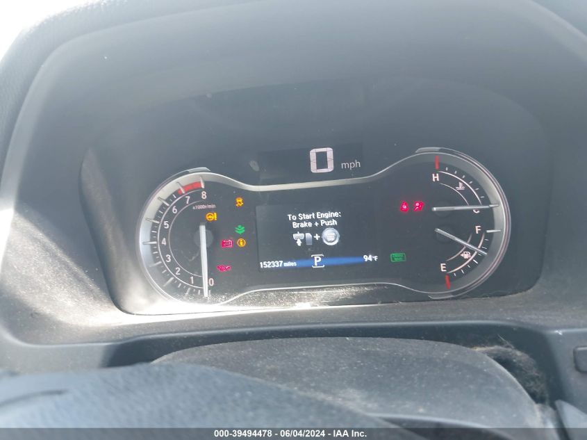 2016 Honda Pilot Ex-L VIN: 5FNYF6H5XGB110652 Lot: 39494478