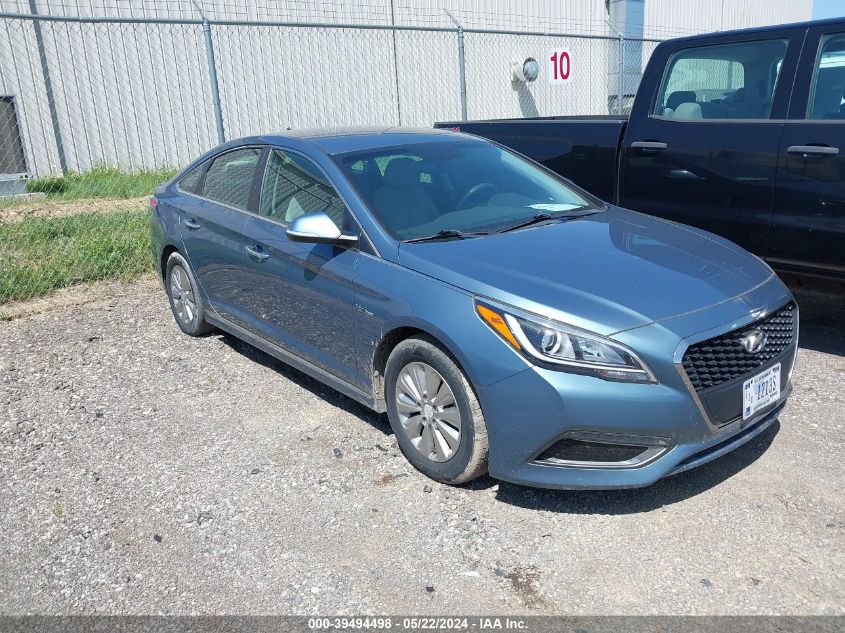 2016 Hyundai Sonata Hybrid Se VIN: KMHE24L13GA036096 Lot: 39494498