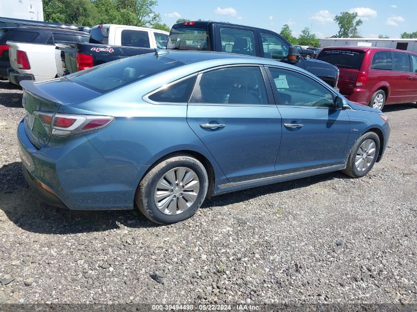 2016 Hyundai Sonata Hybrid Se VIN: KMHE24L13GA036096 Lot: 39494498