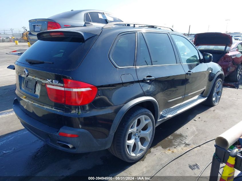 2008 BMW X5 4.8I VIN: 5UXFE83518LZ36980 Lot: 39494500