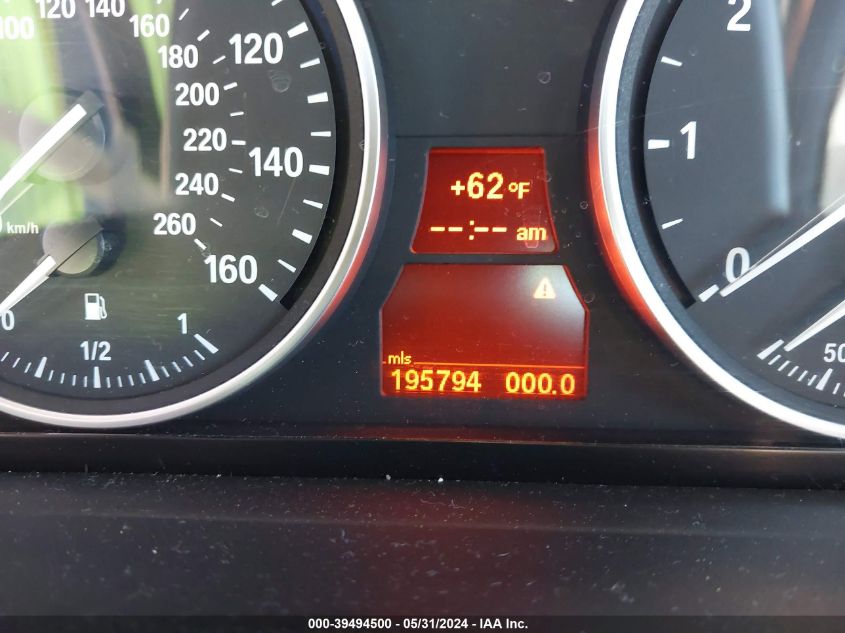 2008 BMW X5 4.8I VIN: 5UXFE83518LZ36980 Lot: 39494500