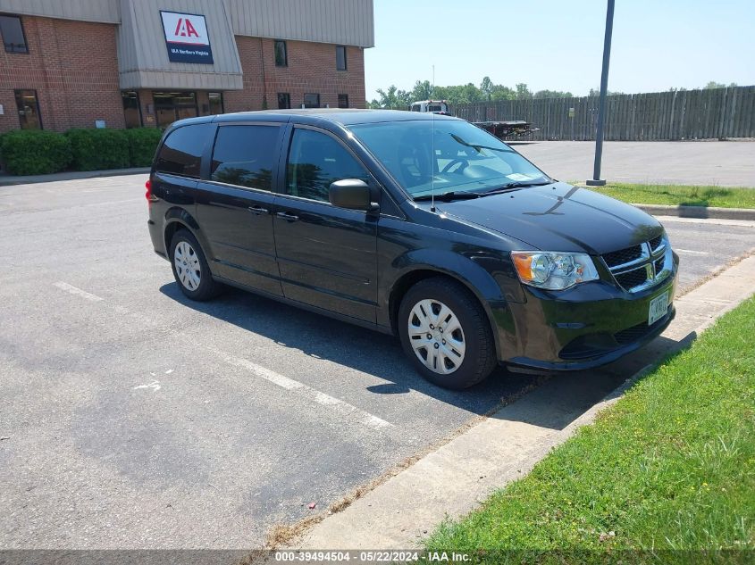 2016 Dodge Grand Caravan Se VIN: 2C4RDGBG9GR152146 Lot: 39494504