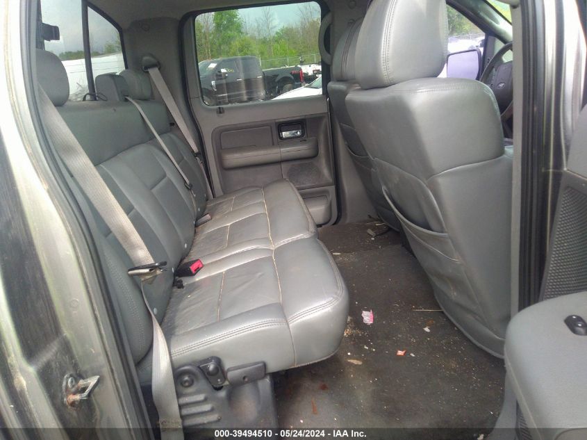 2005 Ford F150 Supercrew VIN: 1FTPW14595FB38004 Lot: 39494510