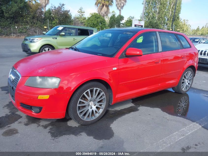 2006 Audi A3 2.0T VIN: WAUMF78P36A002710 Lot: 39494519