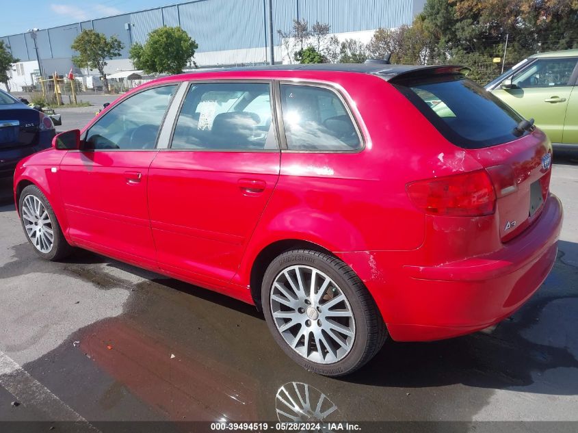 2006 Audi A3 2.0T VIN: WAUMF78P36A002710 Lot: 39494519