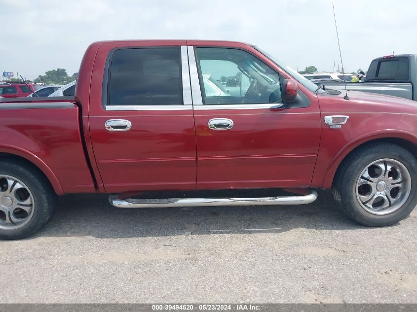 2002 Ford F-150 King Ranch/Lariat/Xlt VIN: 1RTRW07L32KD69500 Lot: 39494520