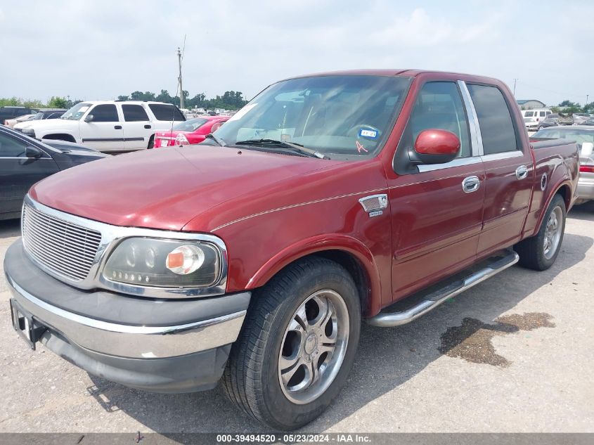 2002 Ford F-150 King Ranch/Lariat/Xlt VIN: 1RTRW07L32KD69500 Lot: 39494520