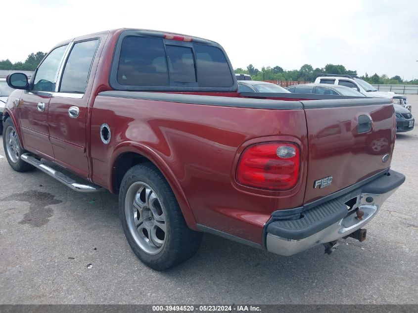 2002 Ford F-150 King Ranch/Lariat/Xlt VIN: 1RTRW07L32KD69500 Lot: 39494520