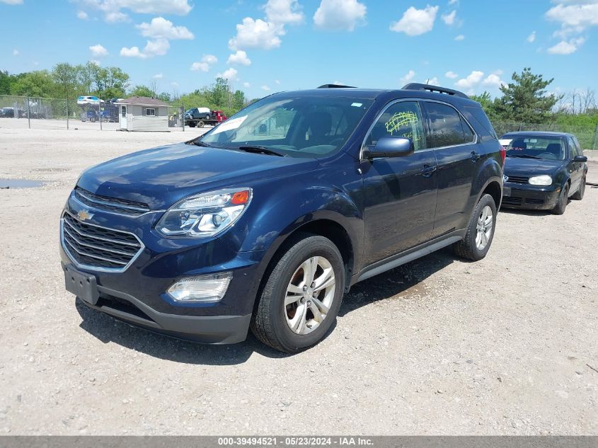 2016 Chevrolet Equinox Lt VIN: 2GNFLFEK3G6159747 Lot: 39494521