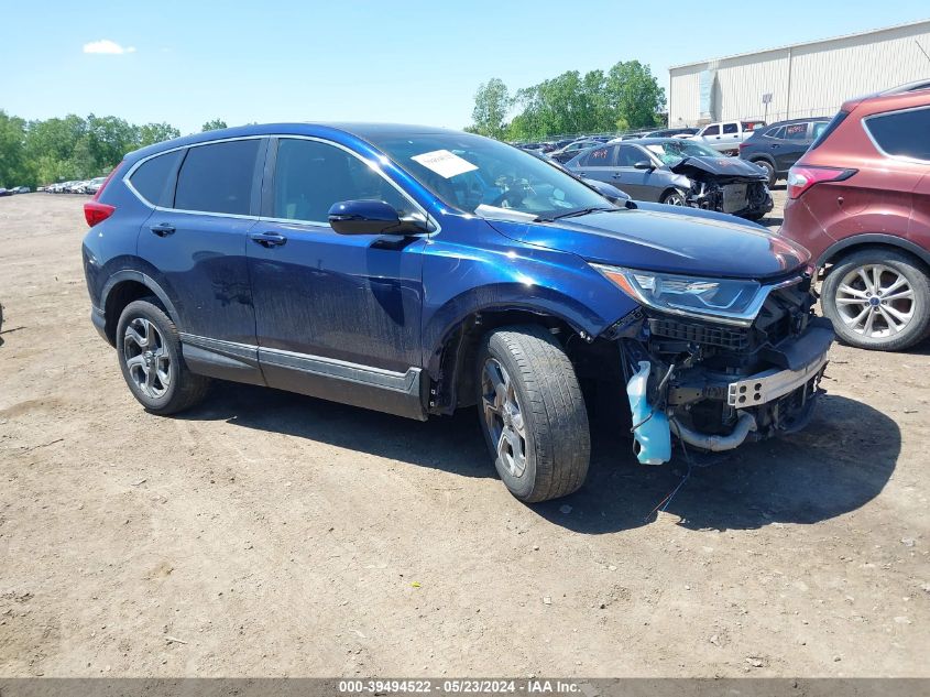 2019 Honda Cr-V Ex VIN: 2HKRW2H58KH633109 Lot: 39494522