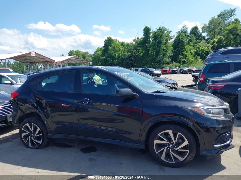 2019 Honda Hr-V Sport VIN: 3CZRU6H19KG700491 Lot: 39494550