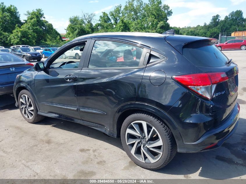 2019 Honda Hr-V Sport VIN: 3CZRU6H19KG700491 Lot: 39494550