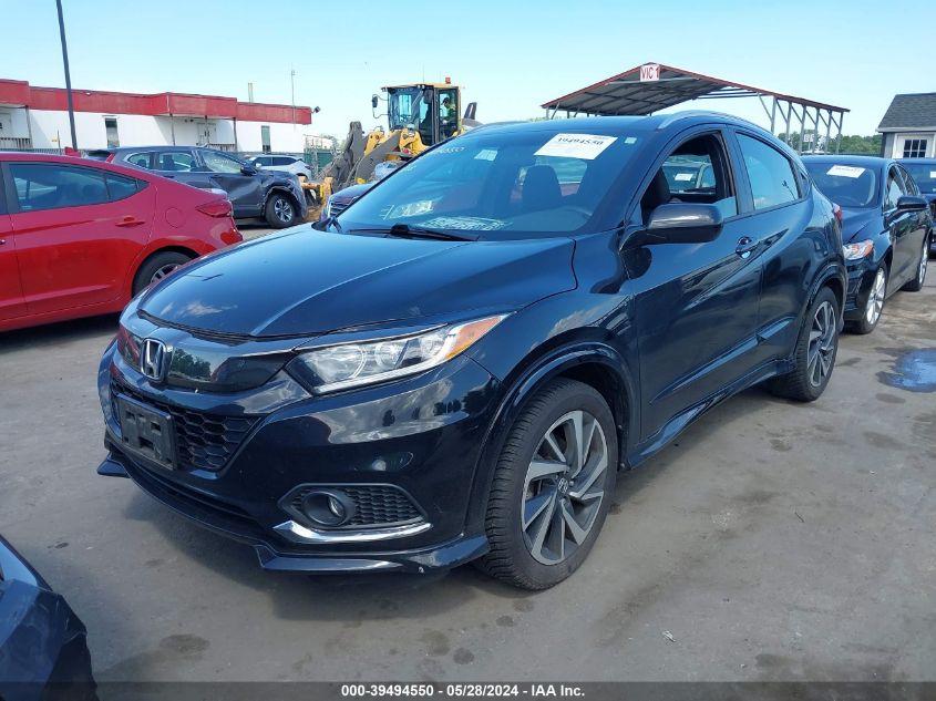 2019 Honda Hr-V Sport VIN: 3CZRU6H19KG700491 Lot: 39494550