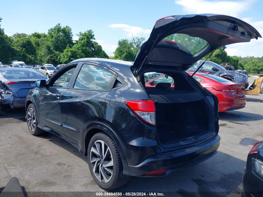 2019 Honda Hr-V Sport VIN: 3CZRU6H19KG700491 Lot: 39494550