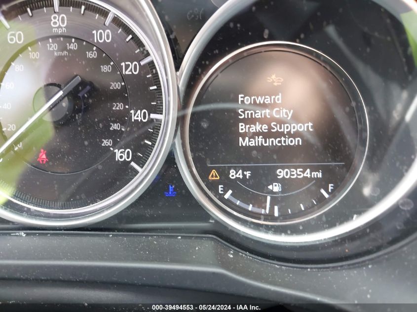 2020 Mazda Cx-5 Touring VIN: JM3KFACM0L0725380 Lot: 39494553