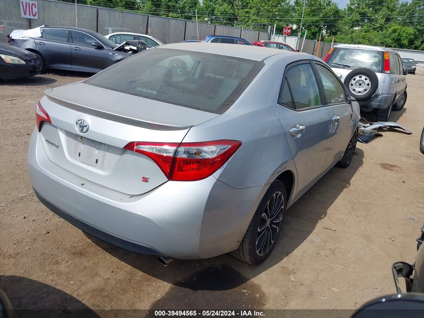 2015 TOYOTA COROLLA L/LE/LE PLS/PRM/S/S PLS - 2T1BURHE2FC330402