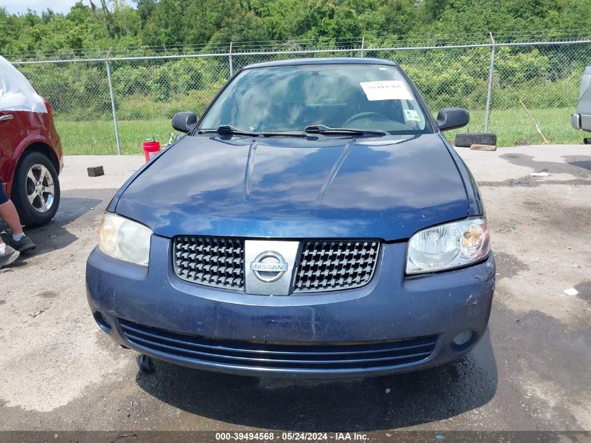 2006 Nissan Sentra 1.8 VIN: 3N1CB51D46L479835 Lot: 39494568