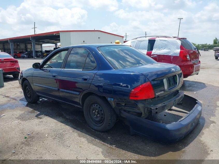 2006 Nissan Sentra 1.8 VIN: 3N1CB51D46L479835 Lot: 39494568