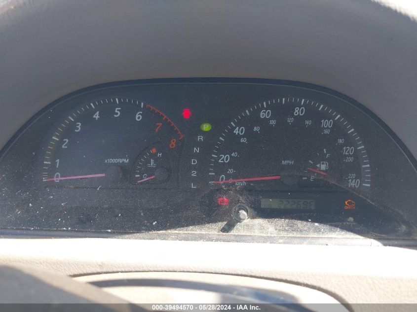 2003 Toyota Camry Le VIN: 4T1BE32K83U744514 Lot: 39494570