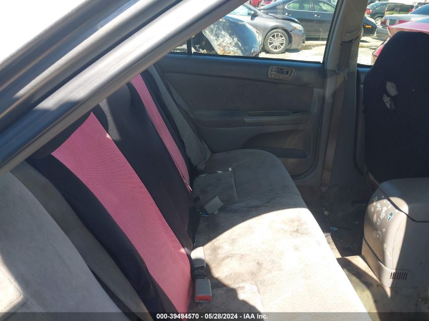 2003 Toyota Camry Le VIN: 4T1BE32K83U744514 Lot: 39494570