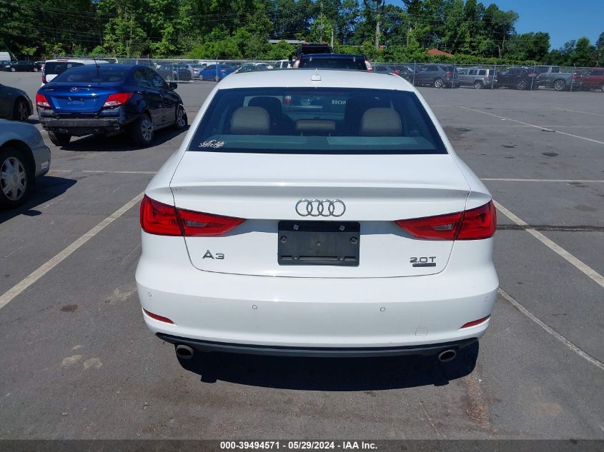 2016 Audi A3 2.0T Premium VIN: WAUB8HFF5G1055766 Lot: 39494571