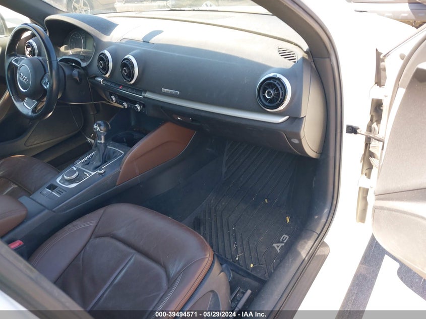 2016 Audi A3 2.0T Premium VIN: WAUB8HFF5G1055766 Lot: 39494571