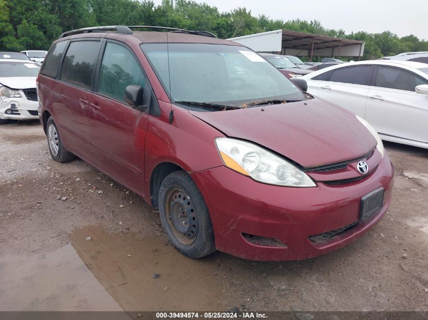 2008 Toyota Sienna Le VIN: 5TDZK23C68S217306 Lot: 39494574